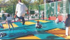 Trampolinanlg - stationrt